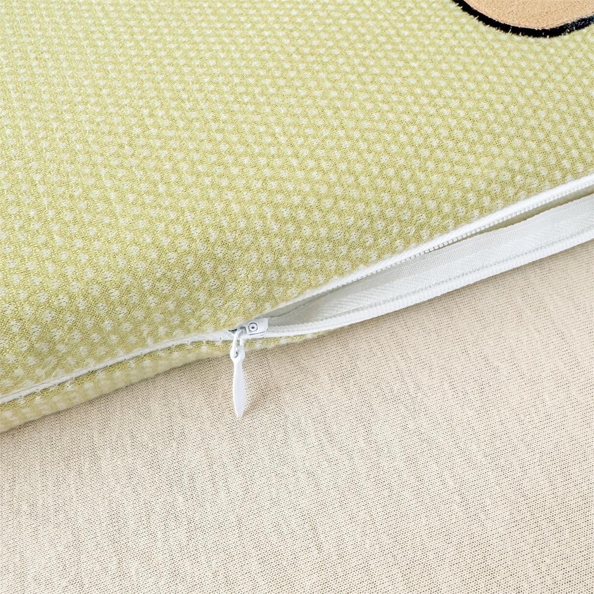 91家纺网 家纺一手货源 找家纺 麦肯锡 2025新款卡通小恐龙婴童记忆枕 枕头枕芯 绿色/对