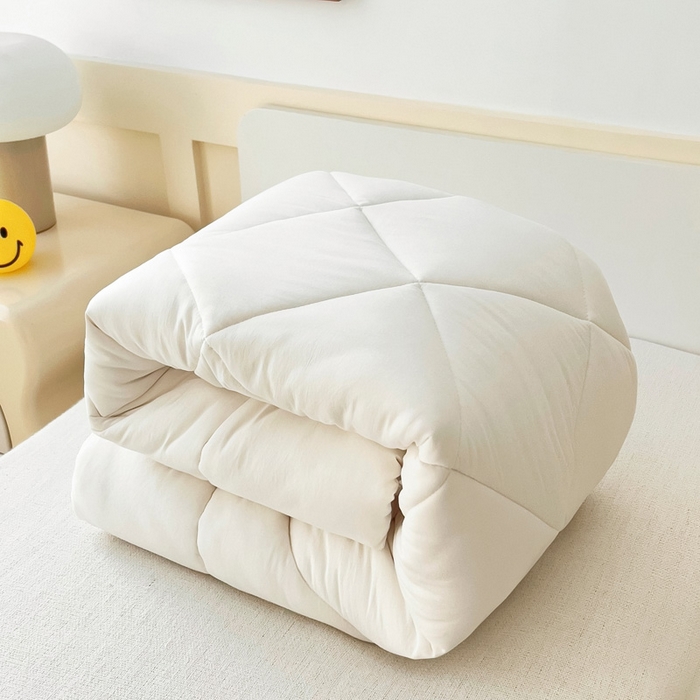 91家纺网 家纺一手货源 找家纺 （总）吉咪兔家纺 2025新款幼儿园a类棉花被儿童被子棉花被子120*150cm入园被芯春秋款四季通用