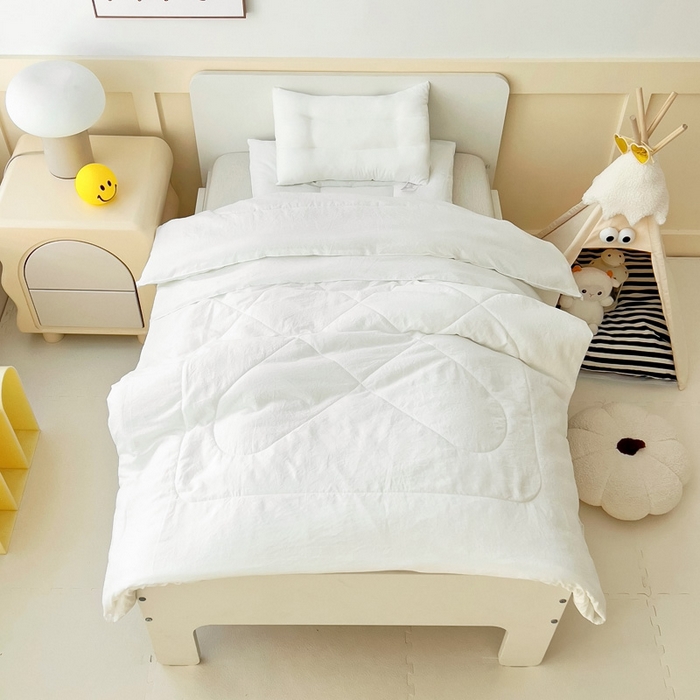 91家纺网 家纺一手货源 找家纺 （总）吉咪兔家纺 2025新款幼儿园a类棉花被儿童被子棉花被子120*150cm入园被芯春秋款四季通用