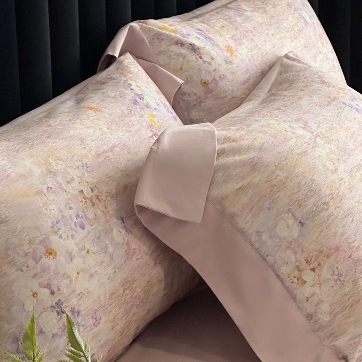 91家纺网 家纺一手货源 找家纺 （总）2025新款全棉磨毛数码印花-花语