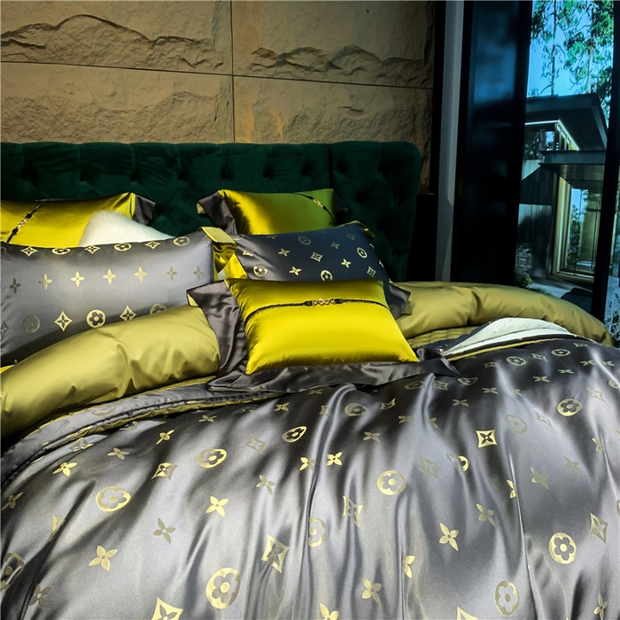 91家纺网 家纺一手货源 找家纺 （总）OL家纺 2025新款高精密色织大提花四件套-系列一