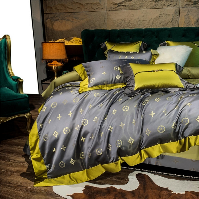 91家纺网 家纺一手货源 找家纺 （总）OL家纺 2025新款高精密色织大提花四件套-系列一