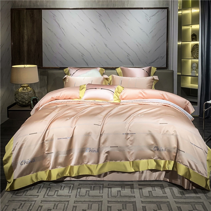 91家纺网 家纺一手货源 找家纺 （总）OL家纺 2025新款高精密色织大提花四件套-系列一