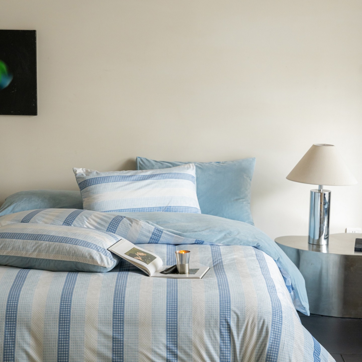 91家纺网 家纺一手货源 找家纺 （总）ONE TWO ONE 121 2025新款轻奢新法式德芙绒宝宝绒婴儿绒短毛绒牛奶绒四件套床单被套-蓝黎海【会员-10】 平台控价券后不得低于 258 278