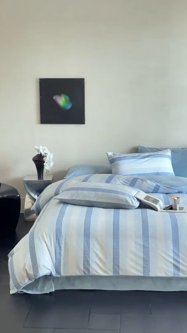 91家纺网 家纺一手货源 找家纺 （总）ONE TWO ONE 121 2025新款轻奢新法式德芙绒宝宝绒婴儿绒短毛绒牛奶绒四件套床单被套-蓝黎海【会员-10】 平台控价券后不得低于 258 278