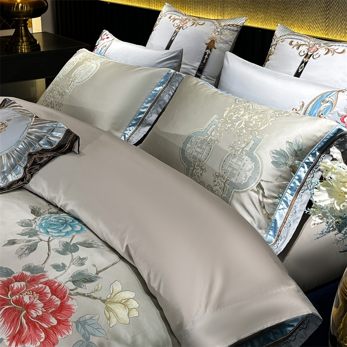 91家纺网 家纺一手货源 找家纺 （总）OL家纺 2025新款高精密色织大提花四件套-系列二