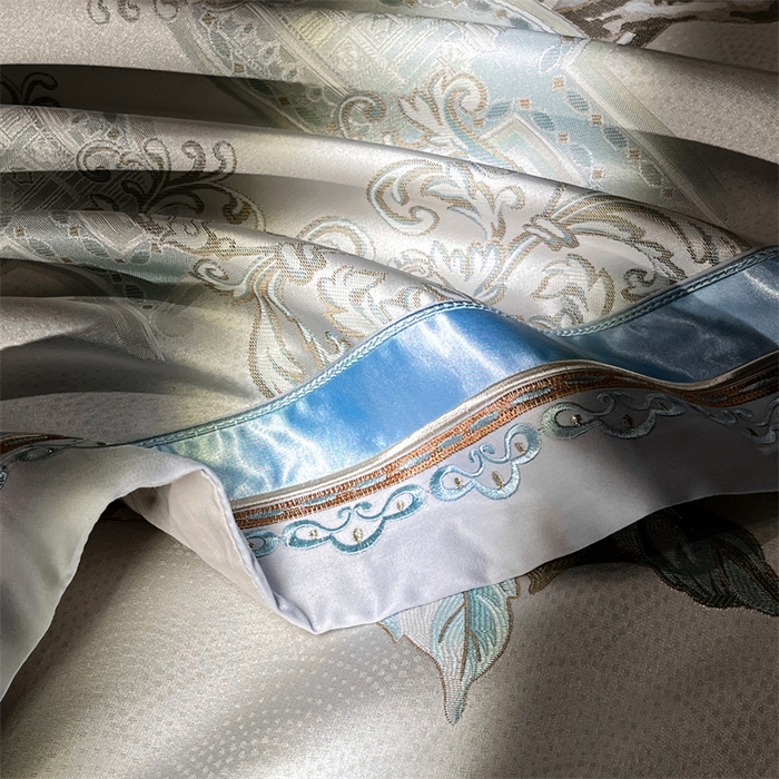 91家纺网 家纺一手货源 找家纺 （总）OL家纺 2025新款高精密色织大提花四件套-系列二