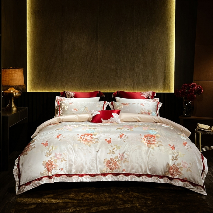 OL家纺 2025新款高精密色织大提花四件套-系列二 约瑟情调