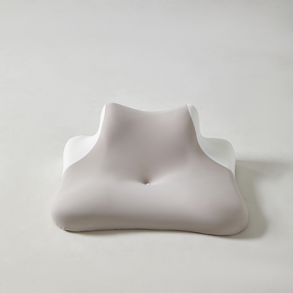 91家纺网 家纺一手货源 找家纺 纳斯顿家纺 2025新款记忆棉玩睡枕软硬两用记忆棉枕头多姿势护颈枕卧室靠枕侧睡可拆洗 气质灰