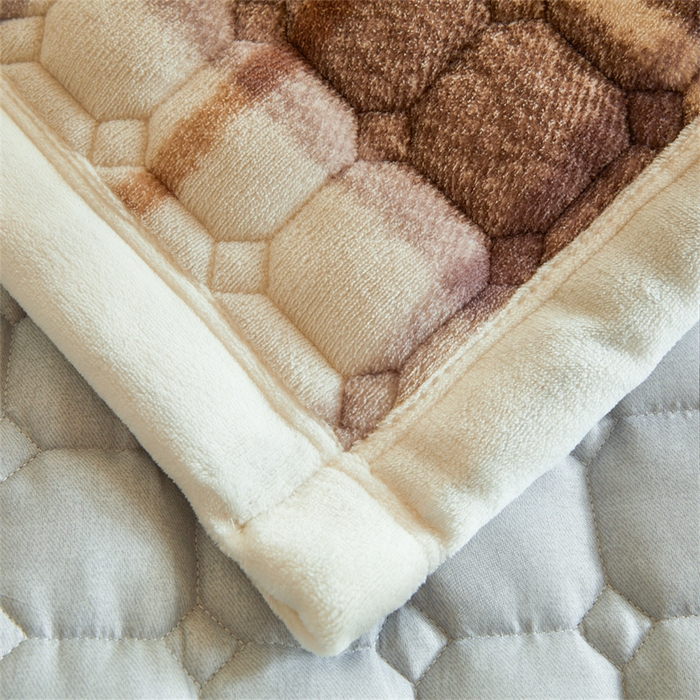 91家纺网 家纺一手货源 找家纺 慕木家纺 2025新款学生床牛奶绒印花床垫床护垫 床褥垫-菲拉格