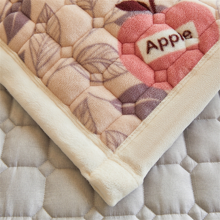 91家纺网 家纺一手货源 找家纺 慕木家纺 2025新款学生床牛奶绒印花床垫床护垫 床褥垫-伦伯特