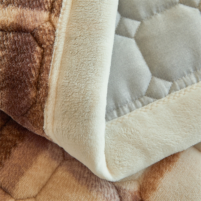 91家纺网 家纺一手货源 找家纺 慕木家纺 2025新款学生床牛奶绒印花床垫床护垫 床褥垫-菲拉格