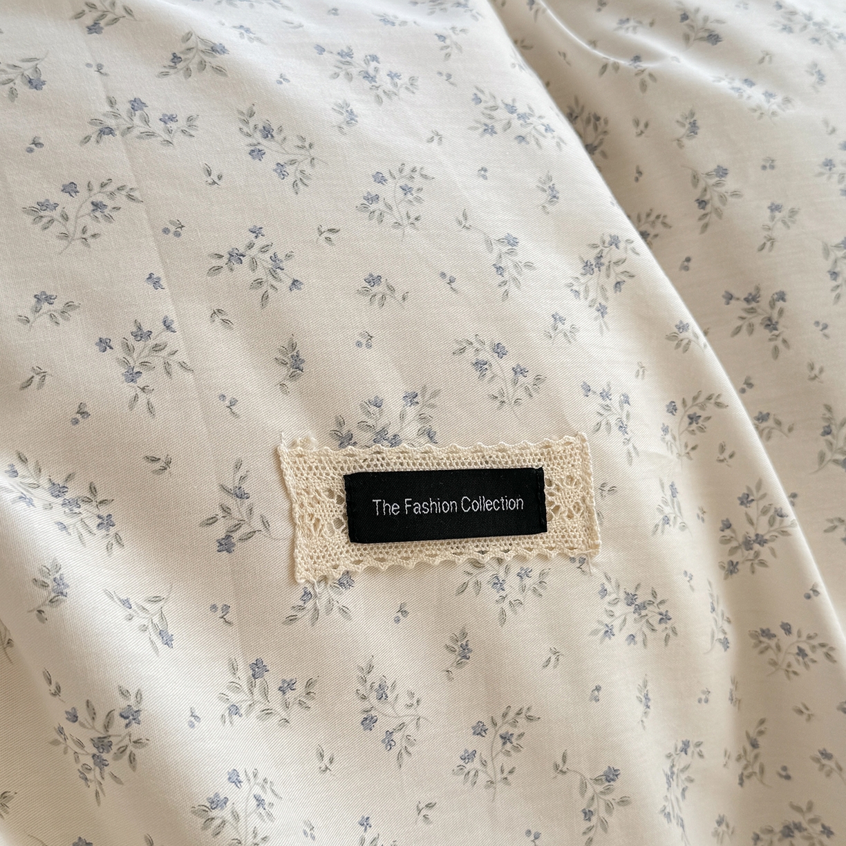 91家纺网 家纺一手货源 找家纺 （总）艾唯希家纺 2025新款全棉双层花边四件套纯棉小碎花10个花型-花边系列