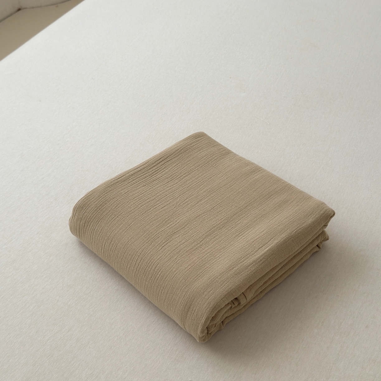 91家纺网 家纺一手货源 找家纺 （总）玖弘家居 2025新款软糯皱皱纱单品床单系列