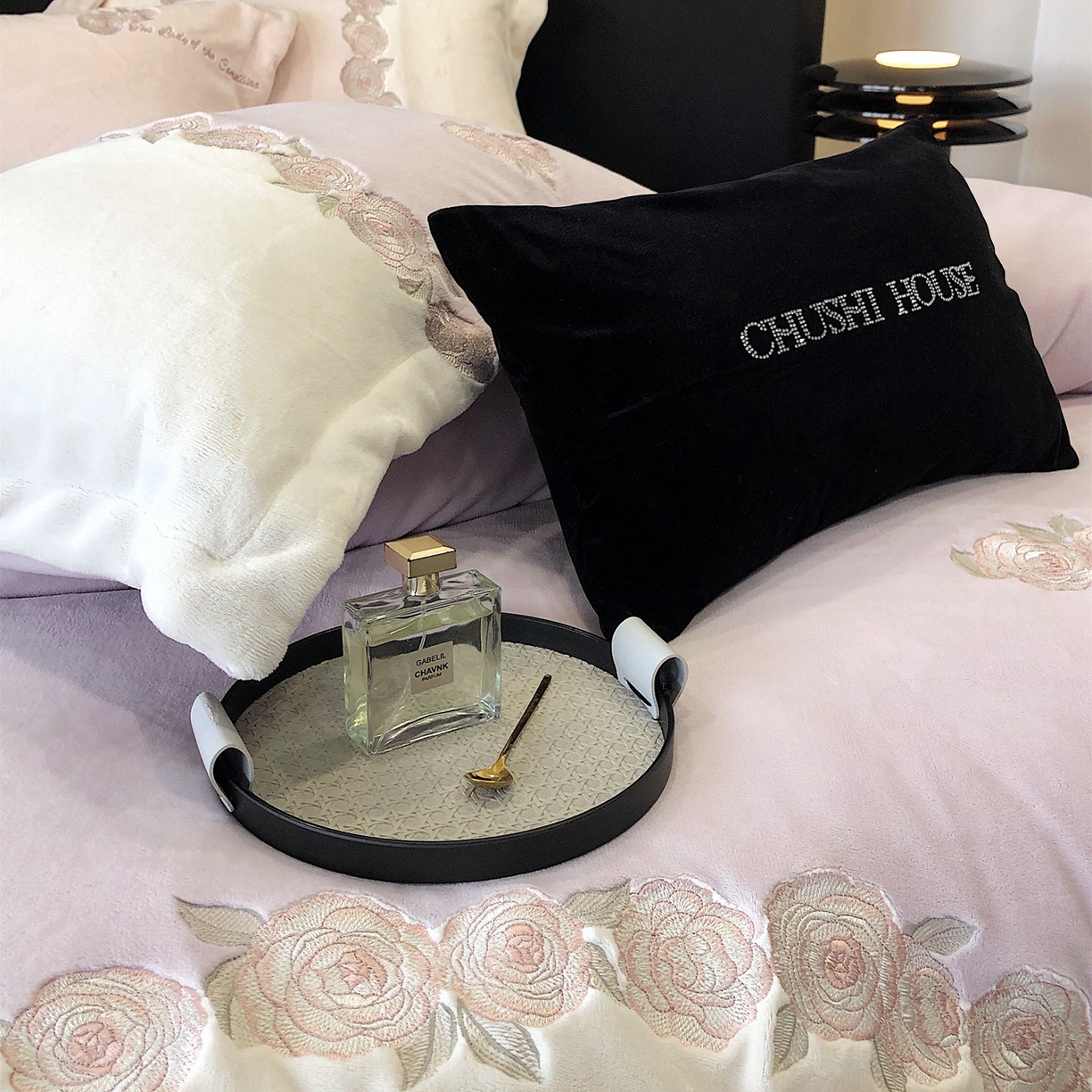 91家纺网 家纺一手货源 找家纺 （总）初拾 2025新款230g牛奶绒“花卉” 四件套-暖冬甜心