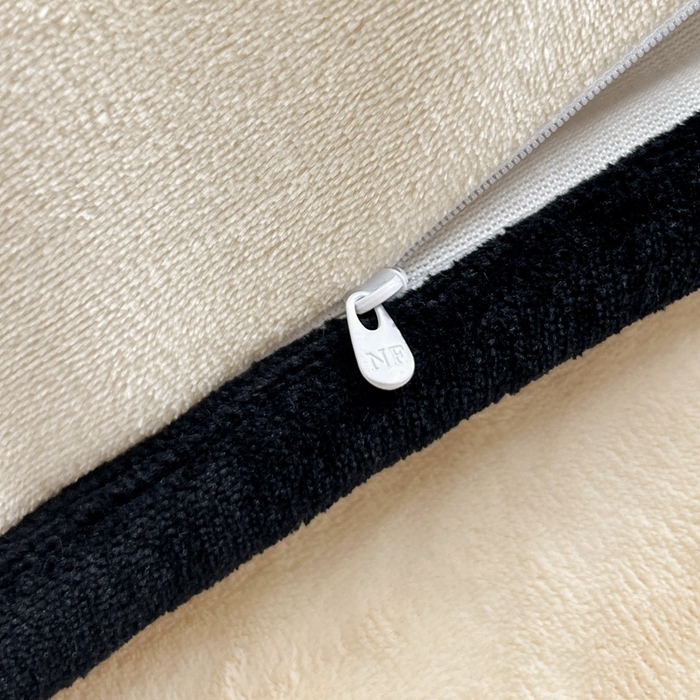 91家纺网 家纺一手货源 找家纺 诺梵2025新款牛8斤奶绒印花包边四件套简尚-黄