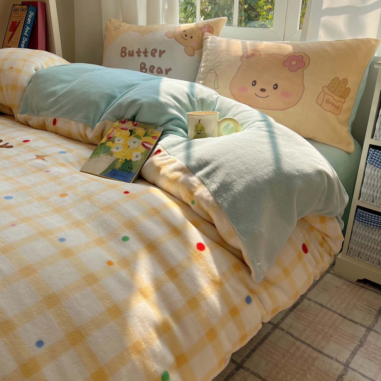 91家纺网 家纺一手货源 找家纺 （总）桃喜 2025新款春夏锦氨凉感冰皮床笠三件套