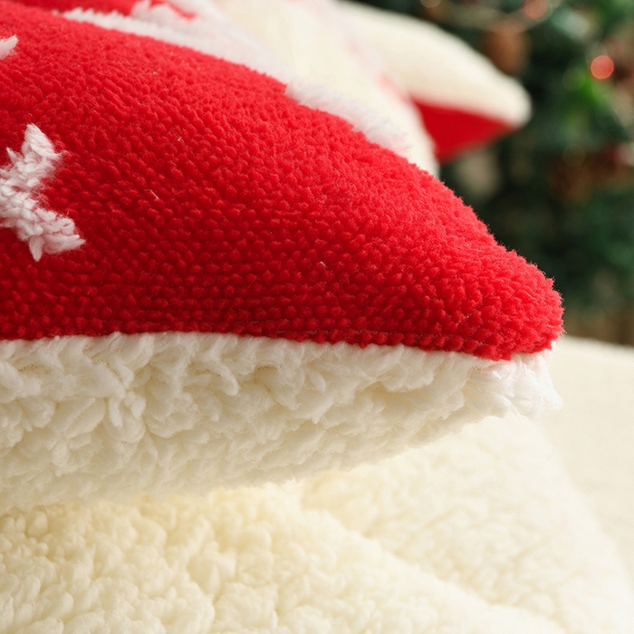 91家纺网 家纺一手货源 找家纺 圣靓家纺 2025新款雪花羊羔绒冬被 被子被芯 飘雪