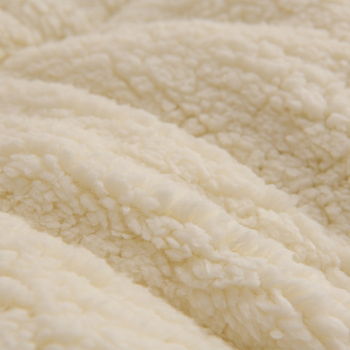 91家纺网 家纺一手货源 找家纺 圣靓家纺 2025新款雪花羊羔绒冬被 被子被芯 雪花