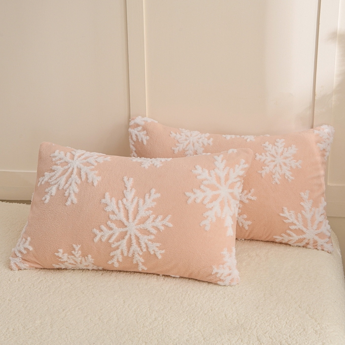 91家纺网 家纺一手货源 找家纺 圣靓家纺 2025新款雪花羊羔绒冬被 被子被芯 雪花