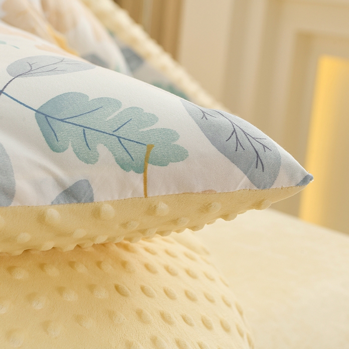 91家纺网 家纺一手货源 找家纺 圣靓家纺 2025新款针织豆豆冬被 被子被芯 清风