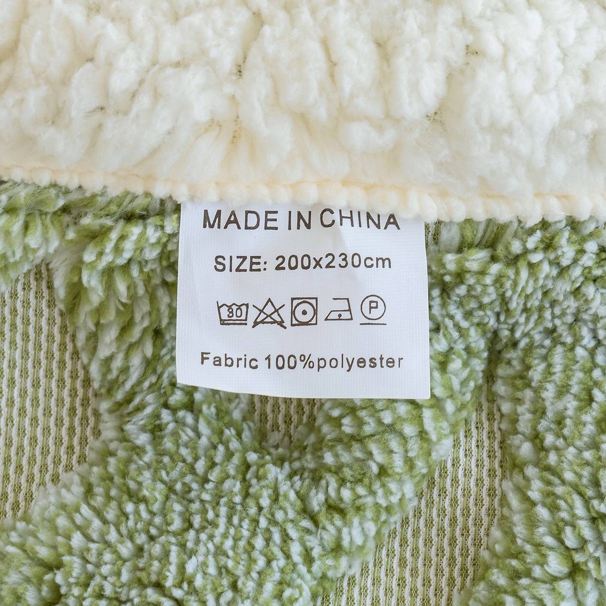 91家纺网 家纺一手货源 找家纺 枋梢家纺 2025新款万花筒阳离子提花镂空塔芙绒羊羔绒保暖午睡双层毛毯办公室盖毯 万花筒-浅绿