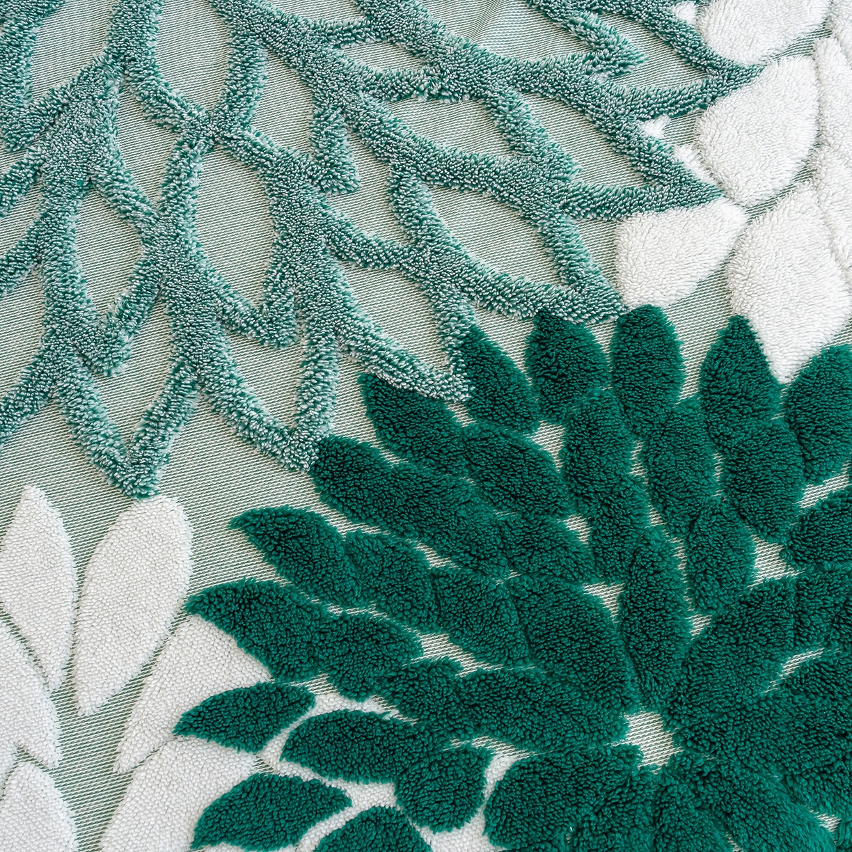 91家纺网 家纺一手货源 找家纺 枋梢家纺 2025新款万花筒阳离子提花镂空塔芙绒羊羔绒保暖午睡双层毛毯办公室盖毯 万花筒-墨绿