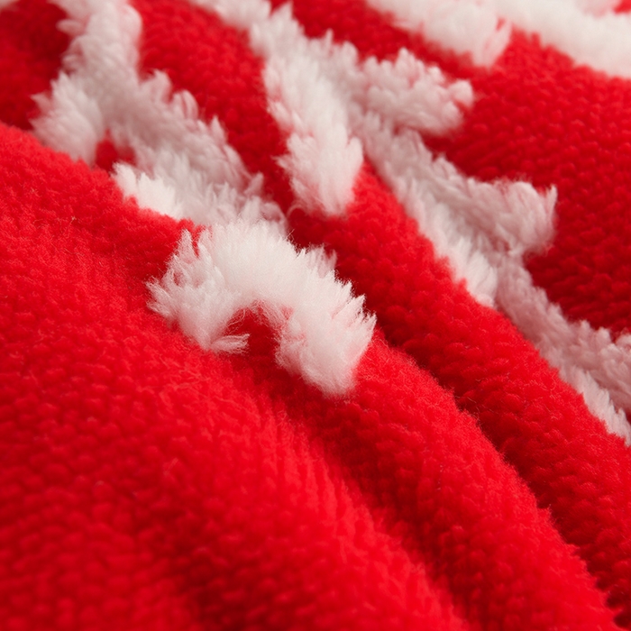 91家纺网 家纺一手货源 找家纺 圣楚家纺 2025新款雪花羊羔绒冬被 被子被芯 飘雪