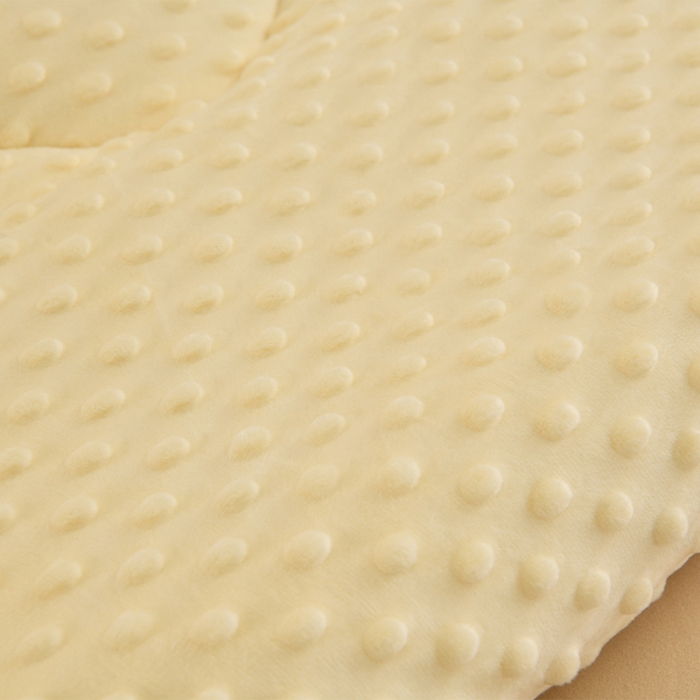 91家纺网 家纺一手货源 找家纺 圣楚家纺 2025新款针织豆豆冬被 被子被芯 卡其豆豆