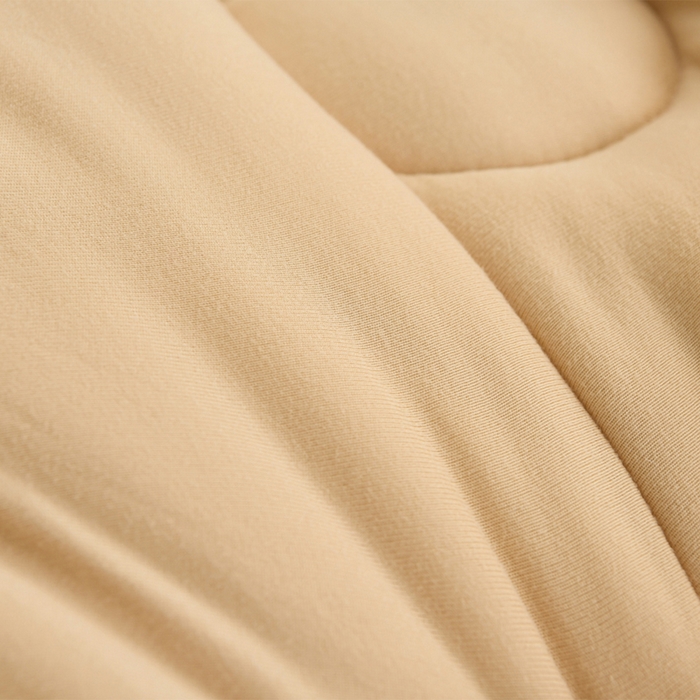 91家纺网 家纺一手货源 找家纺 圣楚家纺 2025新款针织豆豆冬被 被子被芯 卡其豆豆