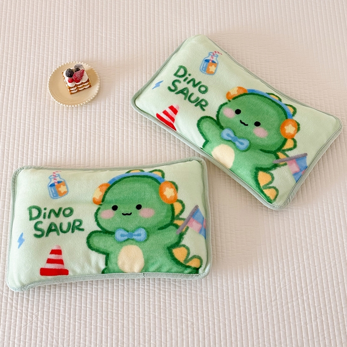 91家纺网 家纺一手货源 找家纺 嗨生活 2025年原创大版牛奶绒枕套 枕芯 儿童枕套 枕芯 幼儿园枕套枕芯 牛奶绒-恐龙宝宝