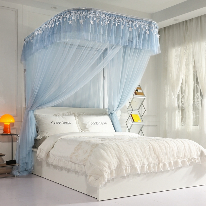 91家纺网 家纺一手货源 找家纺 （总）都市缘 2022新款 803双伸缩艺术蚊帐