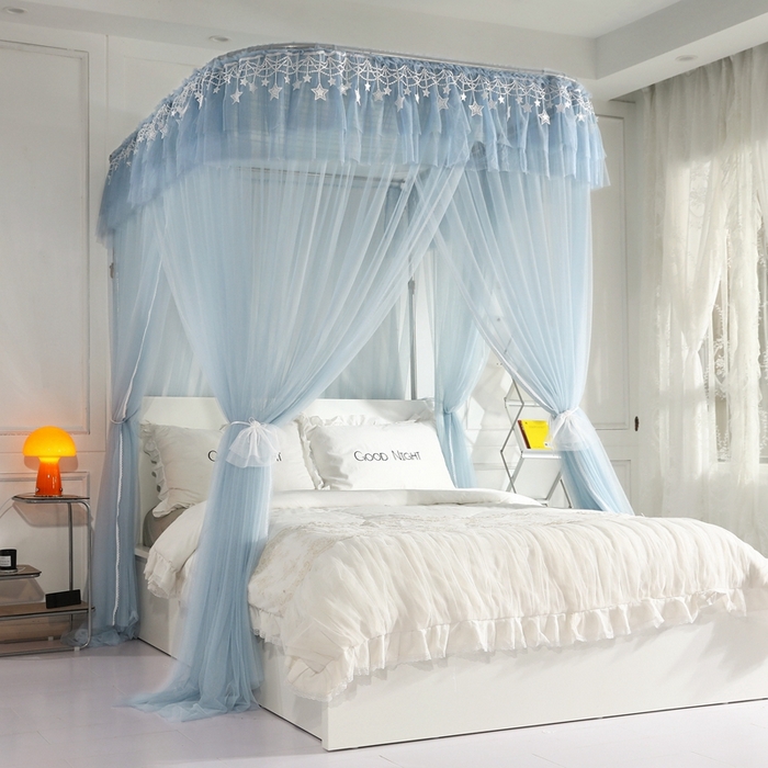 91家纺网 家纺一手货源 找家纺 （总）都市缘 2022新款 803双伸缩艺术蚊帐