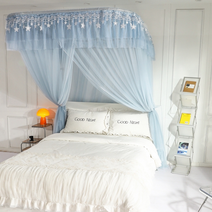 91家纺网 家纺一手货源 找家纺 （总）都市缘 2022新款 803双伸缩艺术蚊帐