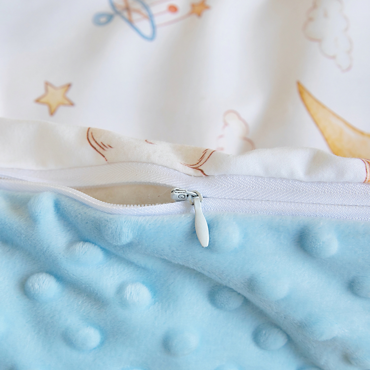 91家纺网 家纺一手货源 找家纺 梵赫 2025新款新款四季款加厚全棉豆豆绒床垫幼儿园床垫儿童床垫床褥可拆洗 城堡王子