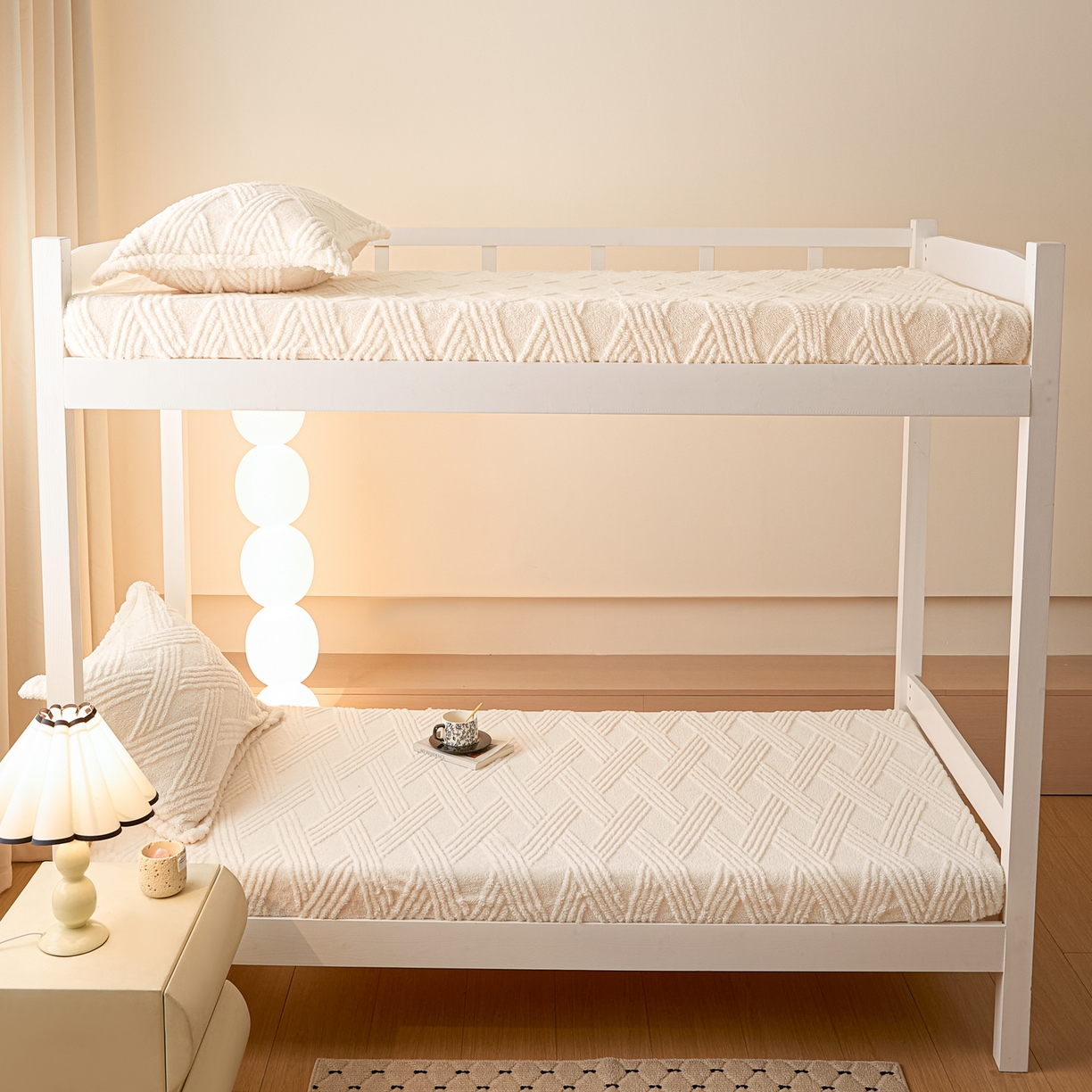 91家纺网 家纺一手货源 找家纺 （总）川悦生活 2025新款塔夫绒印花单床笠