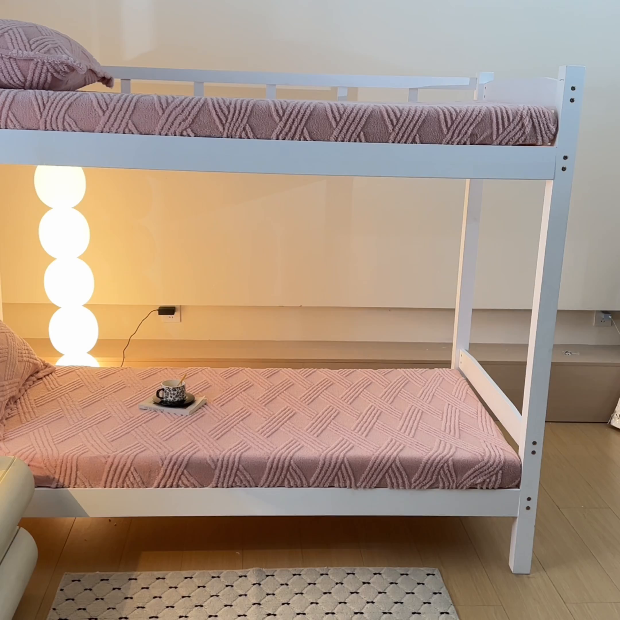 91家纺网 家纺一手货源 找家纺 川悦生活 2025新款塔夫绒印花单床笠 阳光暖垫-甜粉