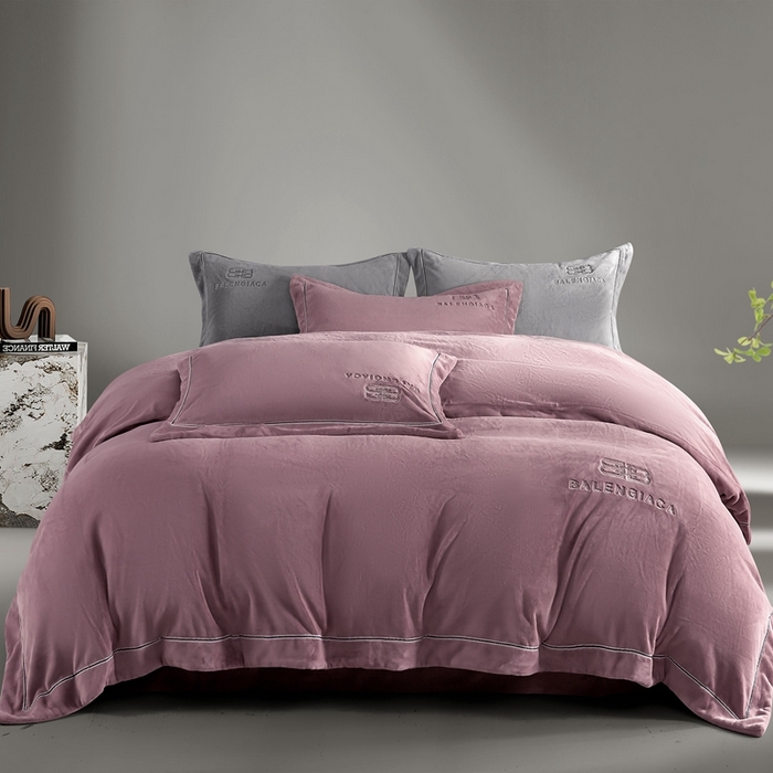 91家纺网 家纺一手货源 找家纺 （总）芯丝路枕业 2025新款蚕丝棉四件套系列-西海岸