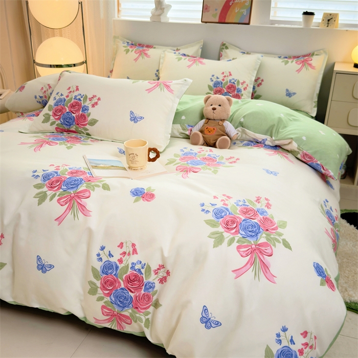 91家纺网 家纺一手货源 找家纺 （总）2025新款直播爆款高克重植物羊绒四件套