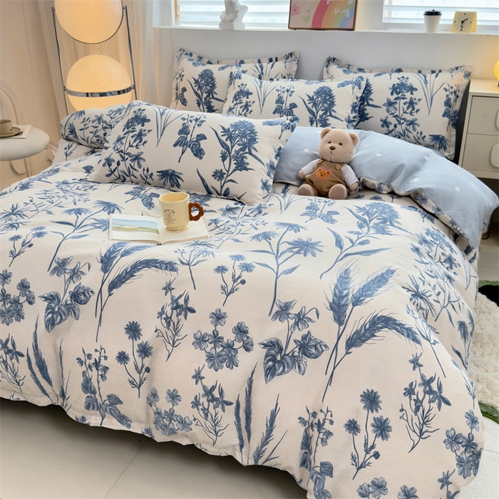 91家纺网 家纺一手货源 找家纺 （总）2025新款直播爆款高克重植物羊绒四件套