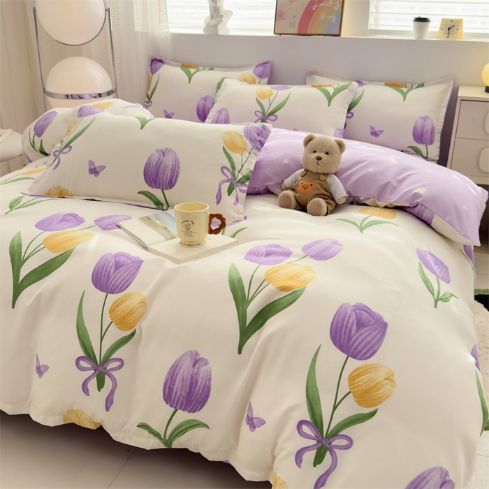 91家纺网 家纺一手货源 找家纺 （总）2025新款直播爆款高克重植物羊绒四件套