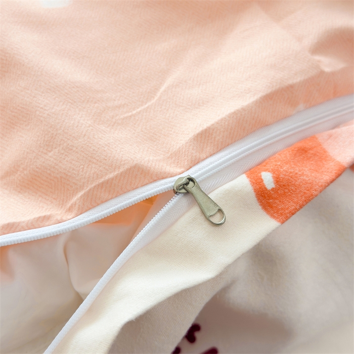 91家纺网 家纺一手货源 找家纺 2025新款直播爆款高克重植物羊绒四件套 暖阳花簇