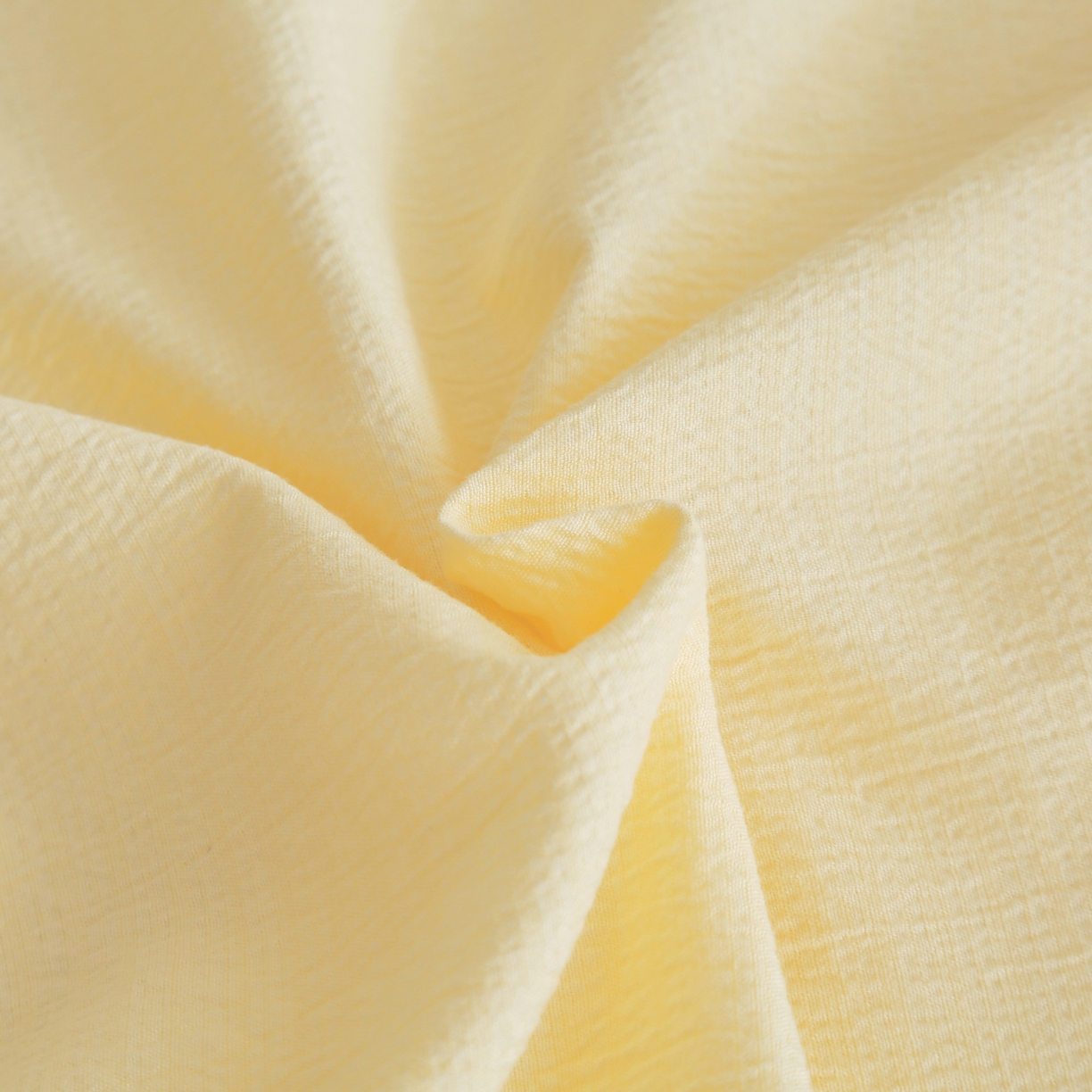 91家纺网 家纺一手货源 找家纺 恋之语 2025新款皱皱纱毛巾绣四件套及单被套系列-俏皮熊 俏皮熊-黄色