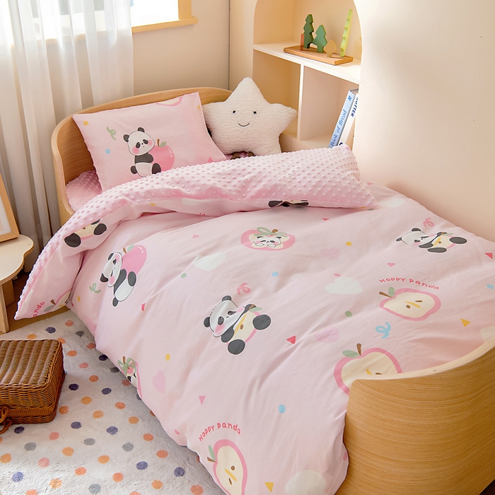 91家纺网 家纺一手货源 找家纺 （总）鱼宝 2025新款可拆洗全棉豆豆被套被芯