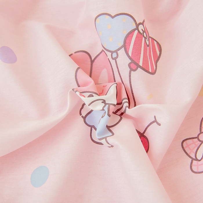 91家纺网 家纺一手货源 找家纺 鱼宝 2025新款可拆洗全棉豆豆被套被芯 可乐贝儿