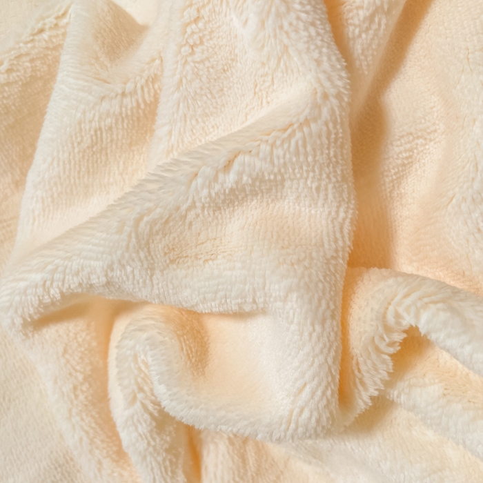 91家纺网 家纺一手货源 找家纺 仔仔熊 2025新款牛奶绒纯色双拼四件套 黄色+粉色