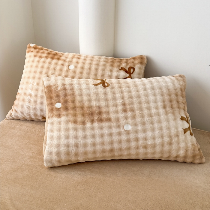 91家纺网 家纺一手货源 找家纺 （总）郝媳妇家纺 2025新款泡泡绒牛奶绒四件套