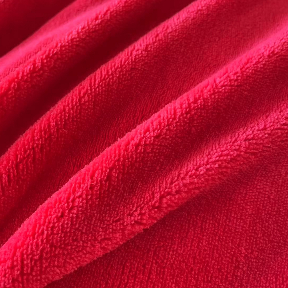 91家纺网 家纺一手货源 找家纺 置顶家纺 2025新款轻奢牛奶绒拼接刺绣四件套-戴安娜 戴安娜牛奶绒-大红