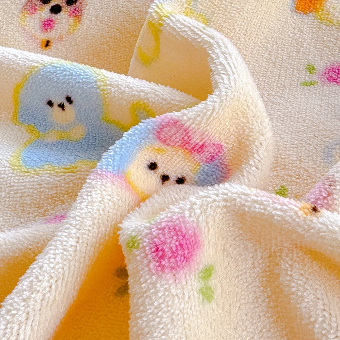 91家纺网 家纺一手货源 找家纺 瑞钰 2025新款韩版花边牛奶绒四件套 萌犬小队