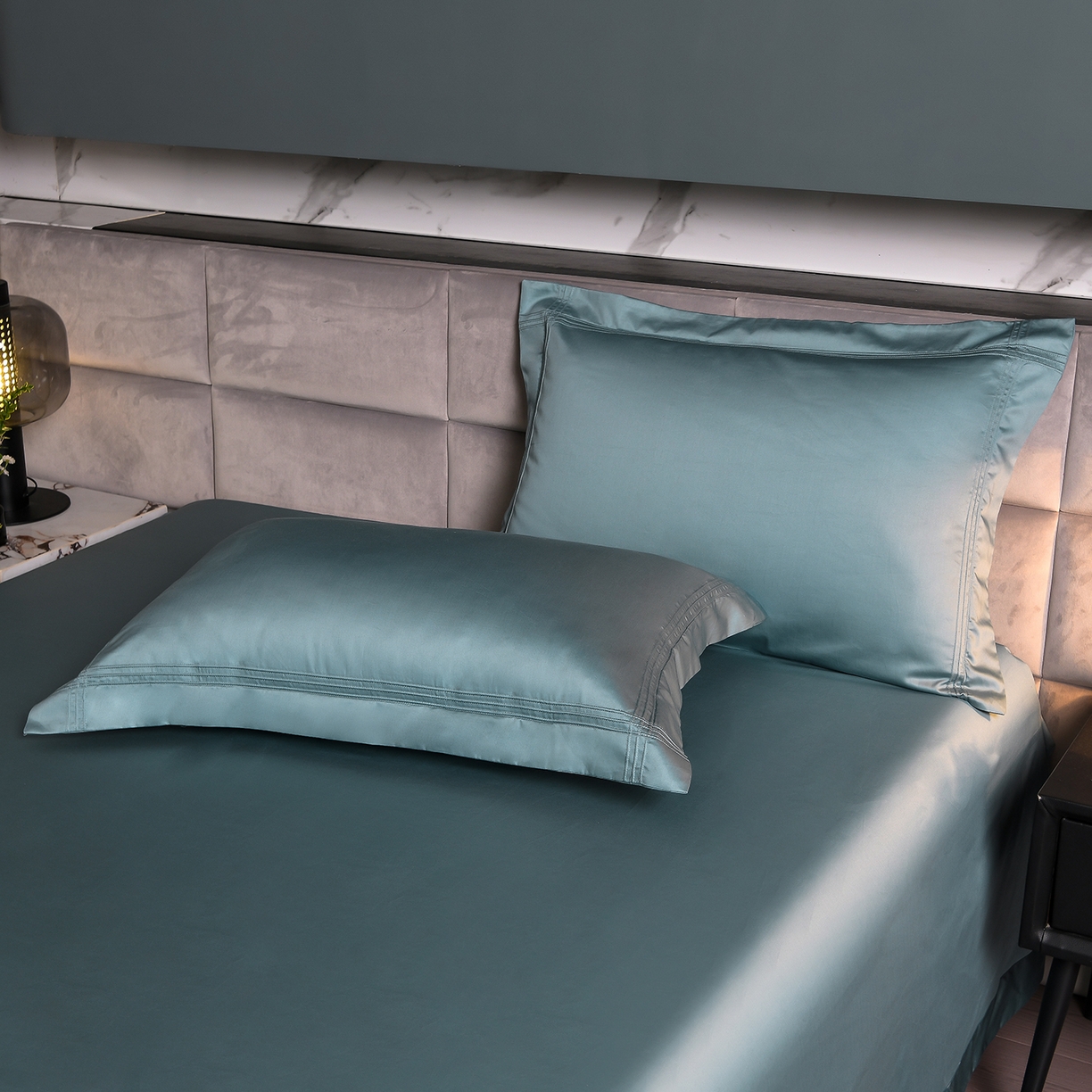 91家纺网 家纺一手货源 找家纺 （总）润淳家居 2025新款100支新疆长绒棉四件套纯棉四件套全棉四件套